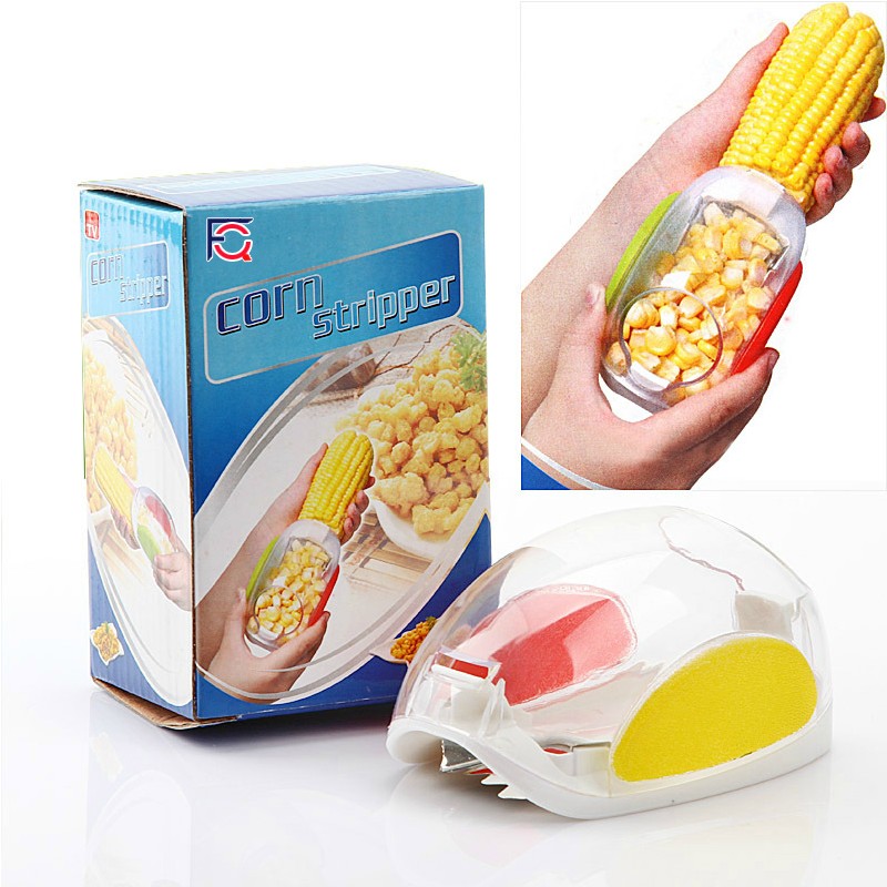 创意剥玉米器 玉米剥离器便利玉米刨脱玉米器厨房小工具