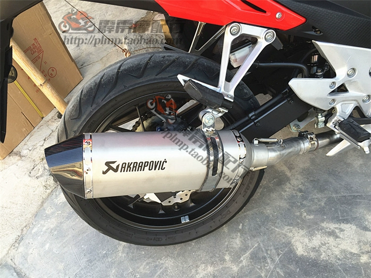 Thích hợp cho Honda CBR300 sửa đổi ống xả Scorpio Honda CBR500 sửa đổi ống xả Scorpio mới - Ống xả xe máy