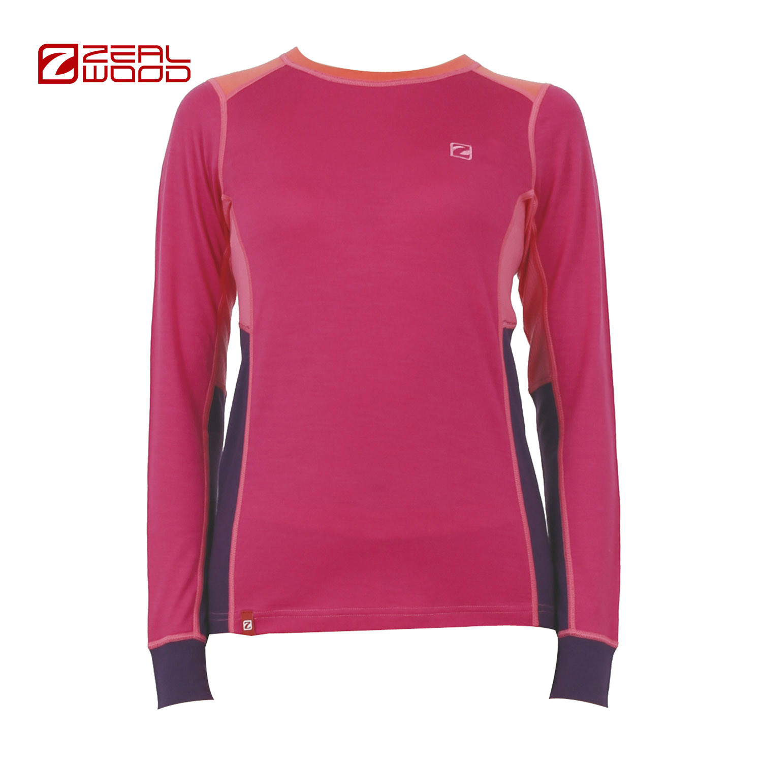 【2015秋冬新款】ZEALWOOD/赛乐 女款150g长袖保暖内衣套装 1673