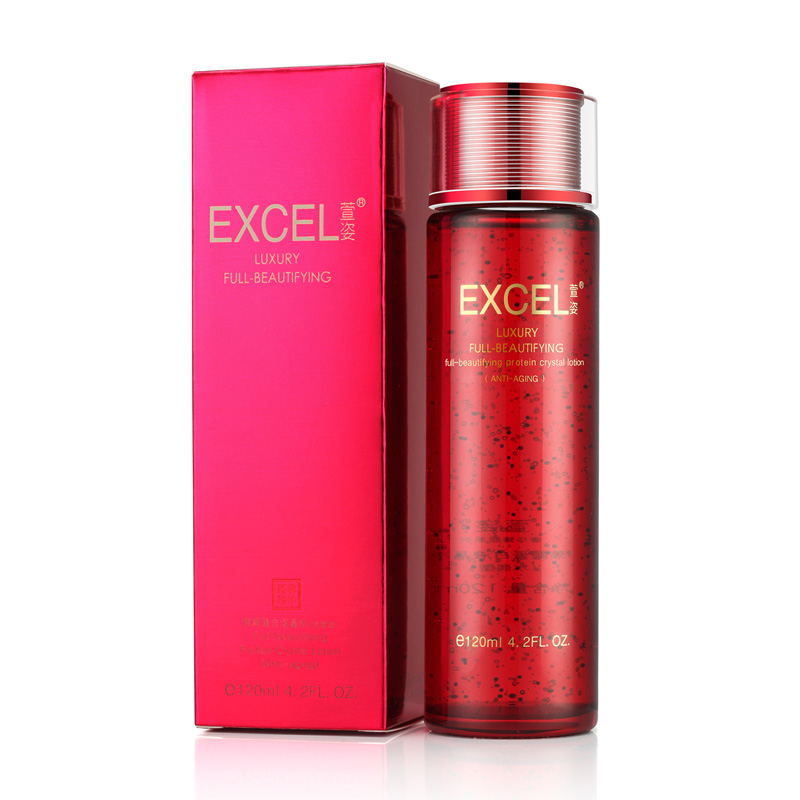 EXCEL宣姿正品化妆品 萱姿臻颜蛋白液晶水(抗衰型)120ml 专柜正品