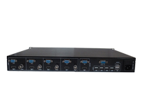 4-channel HDMI high-definition picture splitter 4-channel VGA splitter HD 1080P output KVM synchronization switch