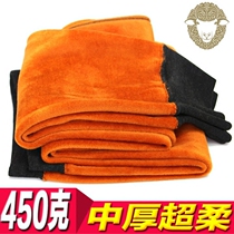 Mens large size autumn pants in thick thickened green middle aged single piece warm pants close-fitting tights and velvety pants autumn and winter