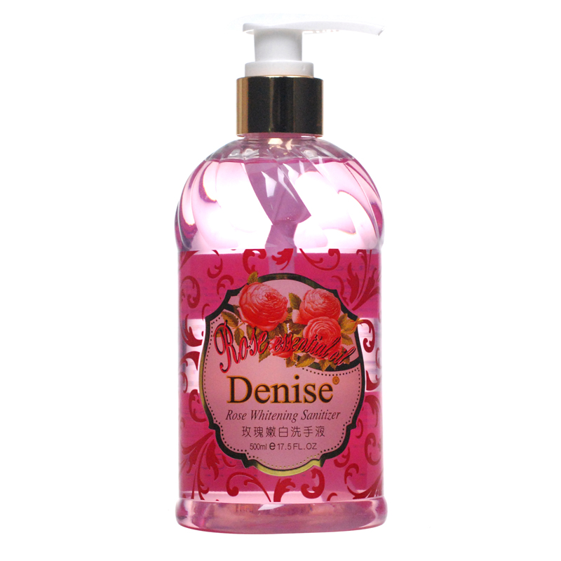 Denise/丹尼诗 玫瑰洗手液500ml泡沫丰富 香味舒适
