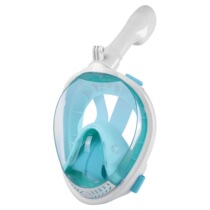Double-tube fully dry respirator fish gill mask diving surface * free artificial snorkeling anti-fog breathing underwater swimming