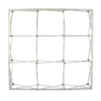 Recommended outdoor advertising aluminum alloy 3x3 mesh display rack background wall 3X4 mesh display rack stage background rack exhibition