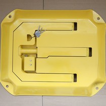 Car thickened manual parking lock parking lot private parking lock parking lot W lock manual car occupying device