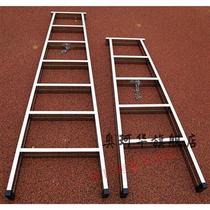 Stainless steel herringbone ladder Household ladder 304w stainless steel herringbone ladder folding decoration ladder thickening indoor engineering