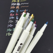 STA metal pen hard tip paint pen photo album diy coloring pen handbook graffiti pearlescent color note pen