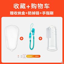 Shixi bites and eats fruit food supplement baby fruit and vegetable bag teether baby pacifier artifact teething stick pacifier