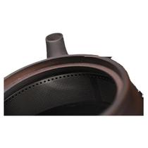 Yayue Qingxi Purple Pottery Cool Side Pot Unglazed Polished Ceramic G Erfu Tea Handle Single Pot Pu Gong Tea Maker Qing Dynasty