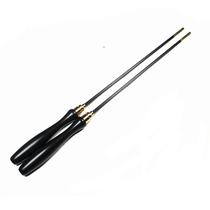 New pure carbon Bakelite handle diabolo pole professional single-head double-head diabolo pole can be used to install mop bowls