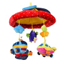 Fabric pendant musical bed bell baby newborn toy hanging rotatable anti-squint 0-3 months finished product
