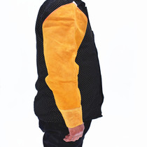Pure leather sleeves welding sleeves welder sleeves welding welding E work clothes anti-scalding spark splash arm guards cowhide sleeves