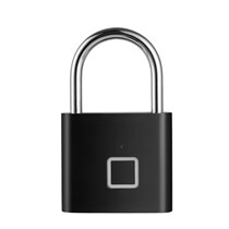 Smart fingerprint padlock home password cabinet lock student dormitory anti-theft fingerprint lock