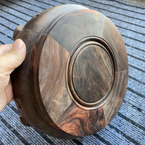 Direct selling new product red rosewood crafts ornament base solid wood vase round low stool crafts base delivery