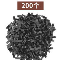 Glass pressing block glass pad plastic fixed door and window broken bridge window glass gasket T aircraft insert clip bracket