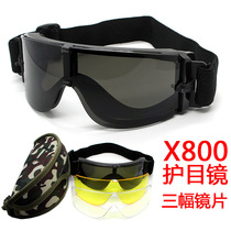 Sufa X800 tactical goggles impact-resistant anti-BB bullet field CS paintball glasses outdoor shooting goggles explosion-proof goggles