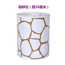 Building exterior wall real stone paint imitation brick mold tape free elastic line one-piece textured paper grid tape paint fake brick stickers