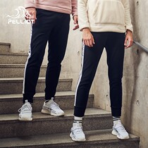 Pelliot Outdoor Fleece Pants Mens Autumn Warm and Comfortable Jacket Pants Thickened Liner Ski Sports Pants Women