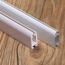 Roller blind upper and lower rod curtain track rod aluminum alloy roller shutter reel pvKc advertising cloth projection cloth accessories special rod