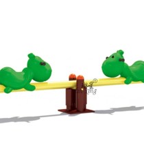 Kindergarten childrens outdoor rocking horse outdoor community amusement facilities double spring seesaw rocking seesaw