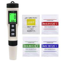 New 4-in-1 water quality test pen hydrogen ion content hydrogen-rich tester YcY-400 with backlight hydrogen-rich water