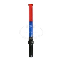 Traffic baton LED flash stick handheld fluorescent stick rescue fire emergency charging night flash warning stick