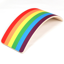 Smart Board Childrens Balance Board Indoor Seesaw Variety of Curved Sensory Training Home Baby Y Baby Balance Beam Play