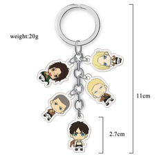 Нето 2020 attack on titan keychain