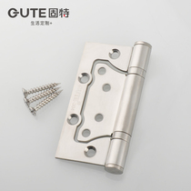 Goode 304 stainless steel wooden door mother and child hinges silent room door hinges door hinge bearings 4-inch thickened hinges