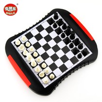 Magnetic chess chess for children and students beginners portable drawer-type chess board educational chess toys