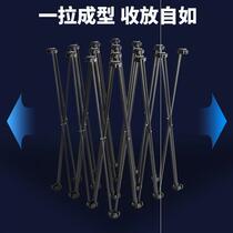 Pull-net exhibition a frame signature wall kt board background signature spray-painted poster cloth billboard display rack folding rack