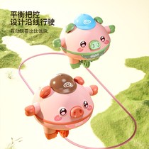 Tumbler Balance Pig Gyroscope Unicycle Girls Electric Toy Boys Birthday Gift Creative Tightrope Walking