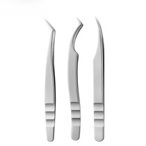 Gao Lanmiuke fine eyelash tweezers clip eyelash tweezers beauty eyelash artist Maozi high-precision S-density grafting false eyelashes tool