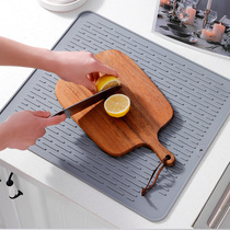 Sink Silicone Gel Heat Insulation Mat table Cushion Bowl Mat coupe board Anti-Slip Anti-Burn Pan Mat Leachate Table Mat