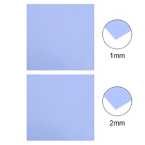 200pc 10x10mm silicone thermal pad sheet computer cpu grap