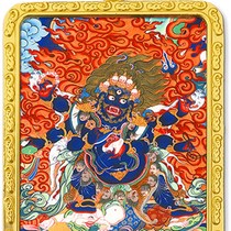 New product Mahakalagawu box portable pocket small thangka with Tibetan scripture pendant car hanging minerals