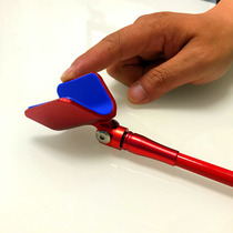 Automatic rebound bracket fishing rod rack turret carbon competitive rod rack single section black pit full X aluminum alloy head bracket