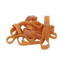 Rubber belt for industrial c-type cowhide rubber band high elasticity and rope resistance rubber ring 0-shaped round rubber band silicone rubber yellow bag