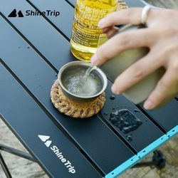 ManufacturerShineTrip Outdnoor Aluminum alloy Folding Table Camping