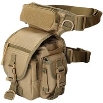 Waist and leg bag for mens cycling outdoor sports and fitness multifunctional leg bag waist bag motorcycle riding military fan waterproof functional bag