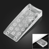 High-quality rubber door stop windproof l door stopper door stopper door wedge door card transparent pad door top anti-collision device fixed and free of punching