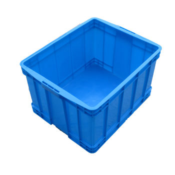 Brand new 550 storage box plastic parts box turnover box plastic basket large logistics box plastic box thickened