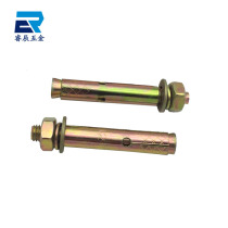 Color zinc expansion screw pull explosion external expansion bolt explosion screw M6M8M10MP12M14M16*80
