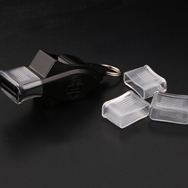 Basketball football dolphin whistle storage box referee whistle professional mouth guard rubber cover mouthpiece whistle special accessories