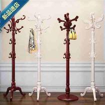 Extremely fast solid wood clothes hanger simple household rack for hanging clothes storage artifact coat rack floor-standing in the bedroom ◆ New