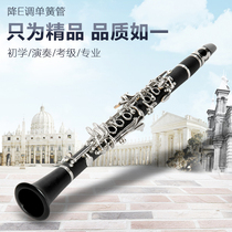 High treble E-flat clarinet H-tube for junior childrens bakelite clarinet professional examination performance Western wind instrument with portable case