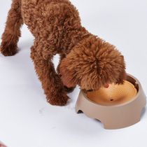 Spot second generation pet floating water bowl non-wet mouth cat bowl dog bowl pet drinking fountain plastic W pet floating water