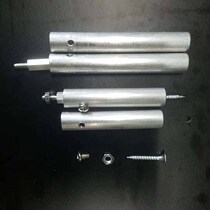 Iron-plated aluminum sleeve advertising luminous characters installation screw fixings edgeless characters back P lighting mini characters buckle code
