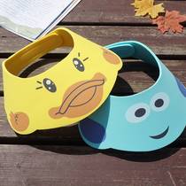 Bath childrens head hat waterproof baby shower hat circle childrens hair shampoo cover water cover hair artifact baby half circle